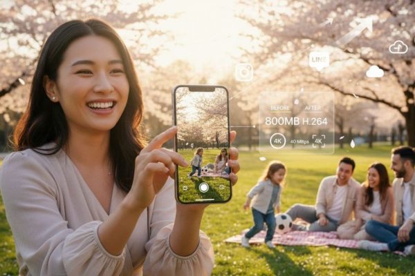 手機影片壓縮不失真：H.265/HEVC 最佳設定指南