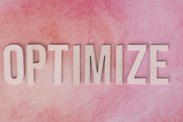 Creative display of the word