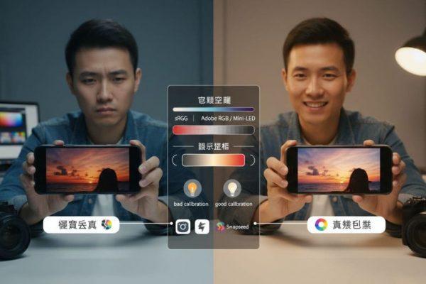 手機照片顏色失真原因與解決：色彩空間與顯示設定指南