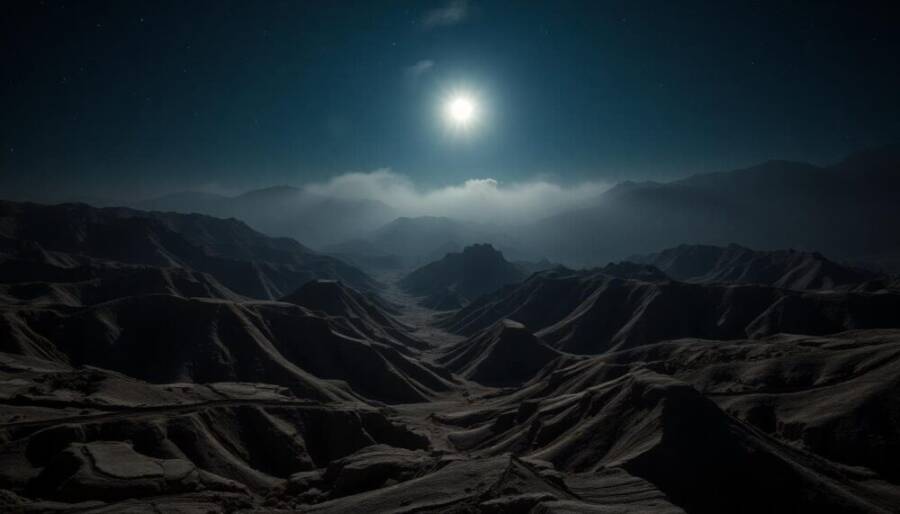 草山月世界地貌
