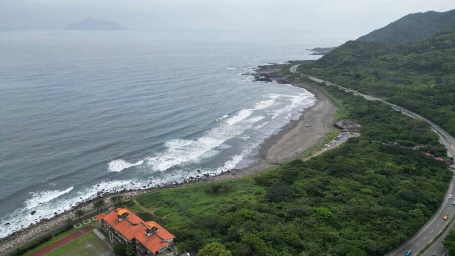 Aerial view of Taiwan