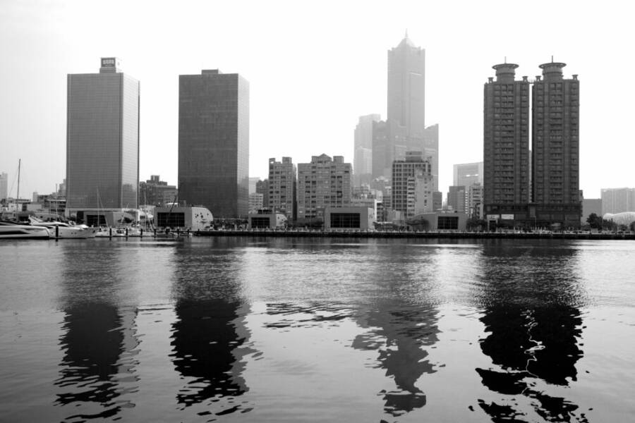 海濱公園步道與國際地標裝置